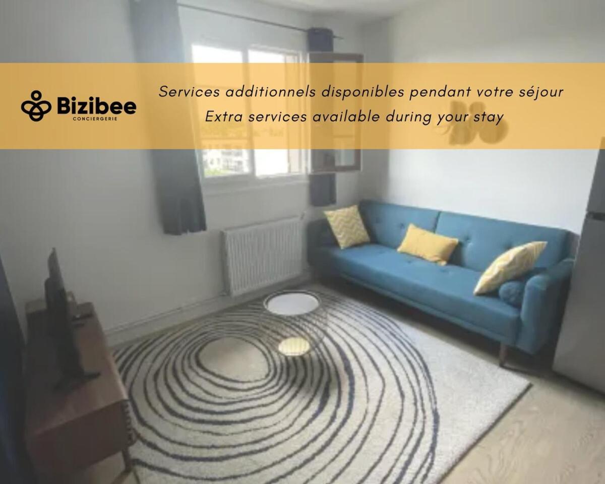 Le Saphir Easy Parking Comfort Lägenhet Fontainebleau Exteriör bild